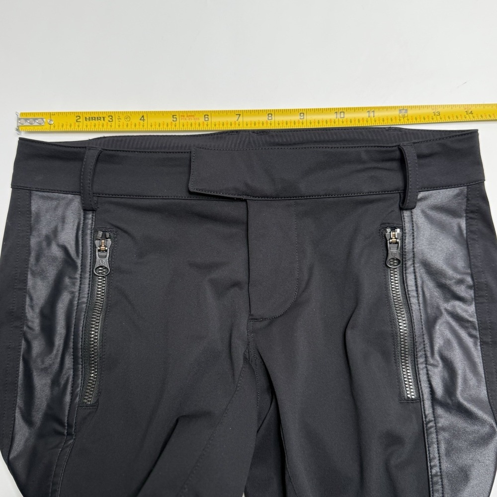 Lululemon Here To There Pants Womens 4 Black Tailored Bike To Office Zip Pockets - Picture 14 of 16